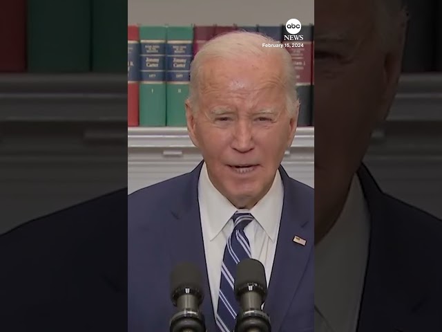 Pres. Biden says Putin 'responsible' for opposition leader Alexei Navalny's death