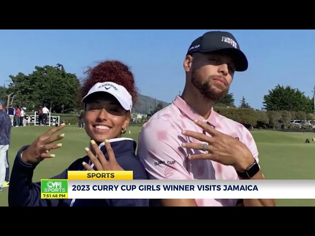 2023 Curry Cup Girls Winner Visits Jamaica  | Sports | CVMTV