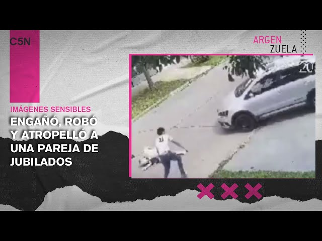 ENGAÑÓ, ROBÓ y ATROPELLÓ a una PAREJA de JUBILADOS