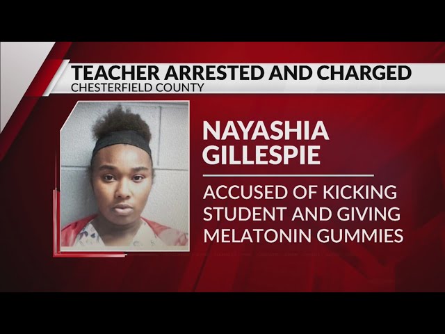 Teacher accused of giving student gummies arrested: PD