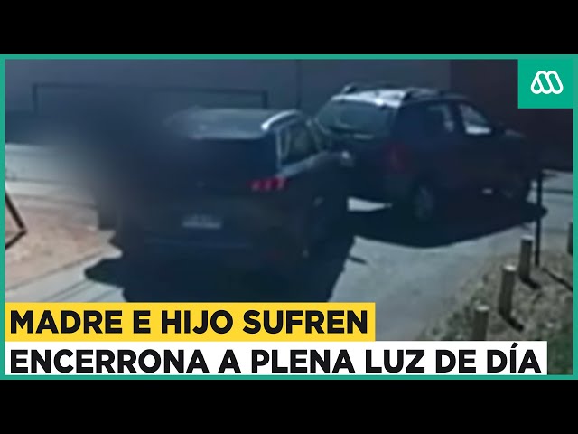 Madre e hijo de cuatro años son victimas de encerrona a plena luz del día en Concepción