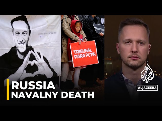 World leaders blame Putin for Alexei Navalny’s death in a Russian prison.