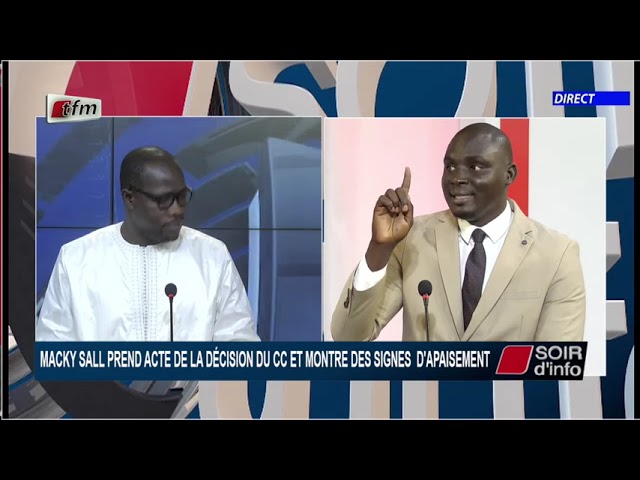 SOIR D'INFO - Wolof - Pr : Mamadou Mouhamed Ndiaye - Invité : Abdy Nar Ndiaye - 16 Février 2024