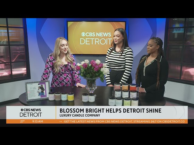 Blossom Bright helps Detroit shine