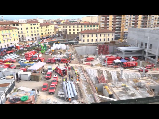 ⁣Timeline, Crollo nel cantiere di Firenze, la Procura indaga per omicidio colposo plurimo