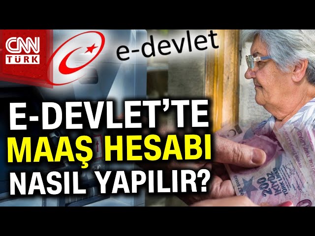 Emekli Adayları Emekli Maaşlarını Nasıl Öğrenebilecek? İşte E-Devlet'te Maaş Hesabı... #Haber