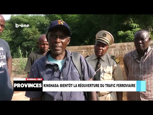 ⁣Kinshasa : Bientot, la réouverture du trafic ferroviaire