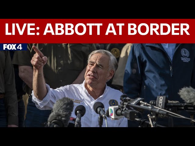 LIVE: Texas Gov. Greg Abbott announces Texas Military Department base camp near border | FOX 4