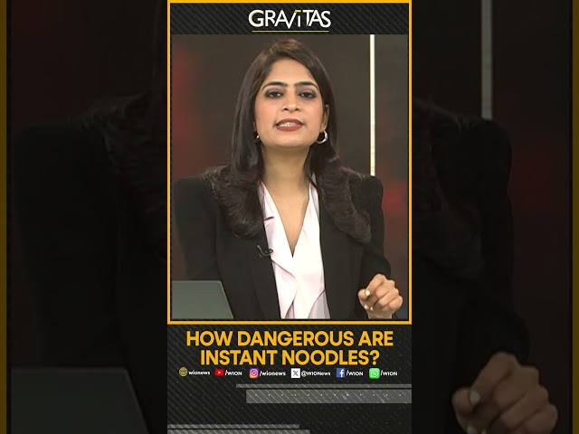 Gravitas: How dangerous are instant noodles? | Gravitas Shorts