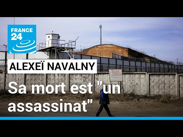 Alexeï Navalny: "cet assassinat s'ajoute aux centaines de milliers de victimes du régime r