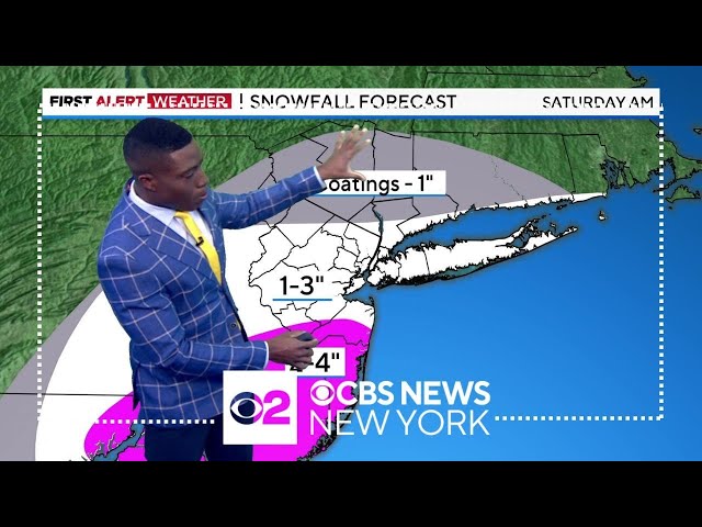 First Alert Weather: More snow on the way in New York City