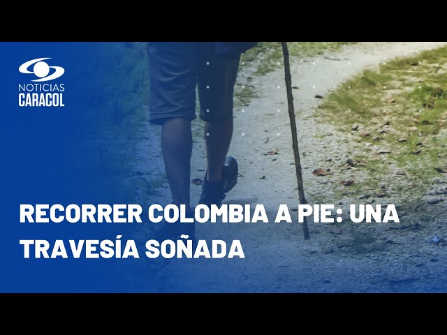 ¿Cuánto puede tardar una persona en cruzar Colombia, de sur a norte, a pie?