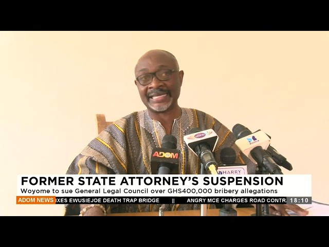 Woyome to sue General Legal Council over GHS400,000 bribery allegations (16-2-24)