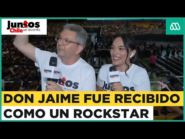 ¡Un verdadero rockstar!: Don Jaime es el favorito del público en la previa del evento