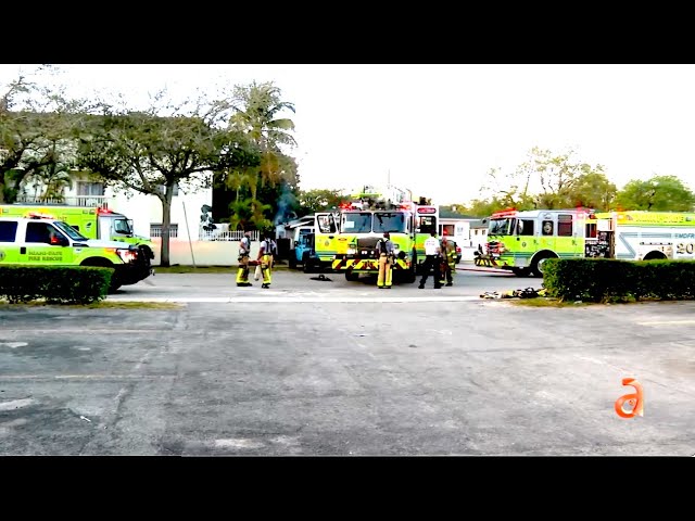 Incendio en edificio de apartamentos de North Miami deja a 16 personas desplazadas