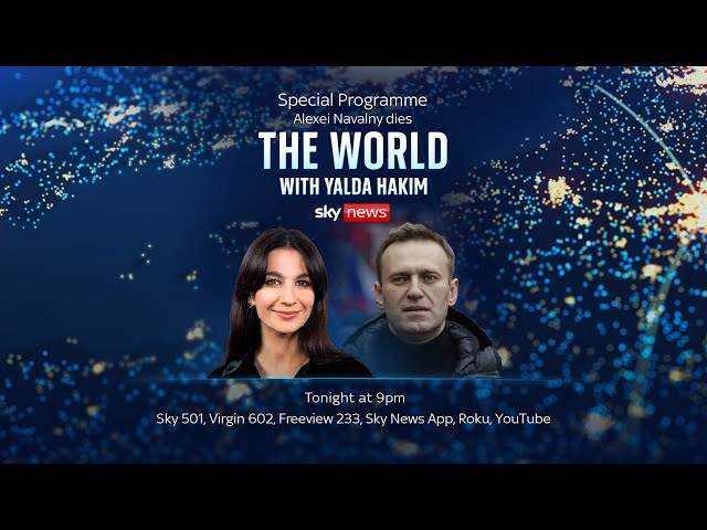 The World with Yalda Hakim: Putin critic Alexei Navalny dies in prison