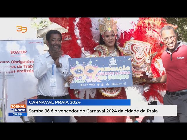 Samba Jó é o vencedor do Carnaval 2024 da cidade da Praia