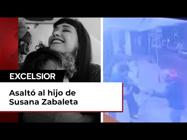 Cae uno de los sujetos que asaltó al hijo de Susana Zabaleta en CDMX