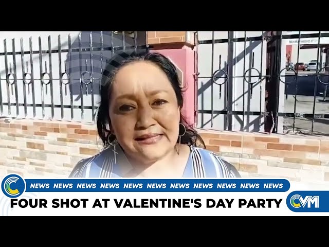 Four Shot At Valentine's Day Party | News | CVM TV