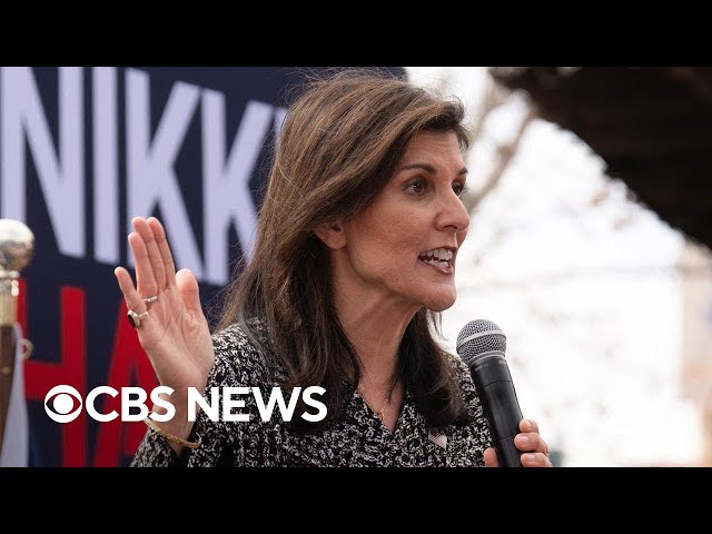 Haley campaigns in Texas, criticizes Trump's Putin comments