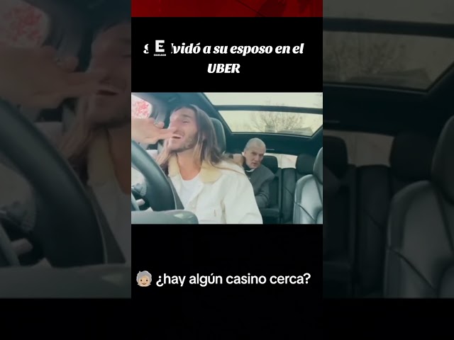 Mujer olvida a su esposo en un Uber