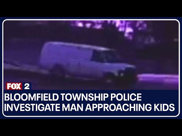 Bloomfield Township police investigate man approaching middle schoolers