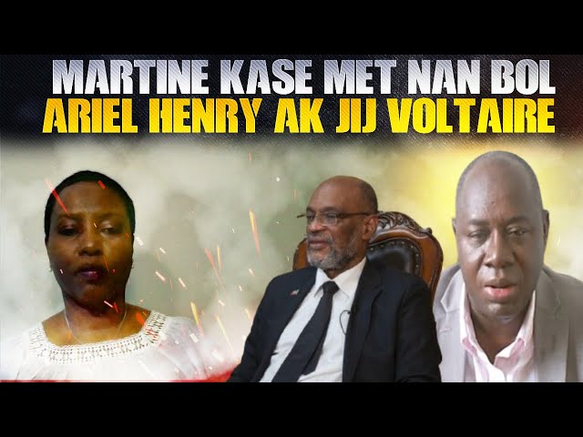 Martine Moise Soti Nan Silans Li Kase Met Nan Men Jij Voltare, Etazini Fenk Yon Fos Pou Konbat Gang