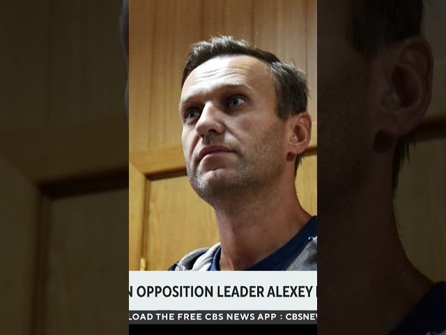 Russian opposition leader Alexey Navalny reportedly dies in prison #shorts