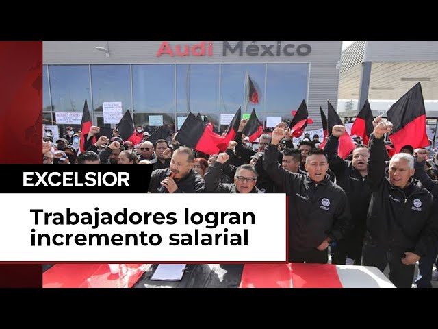 Audi México alcanza un acuerdo con los trabajadores para subir el salario