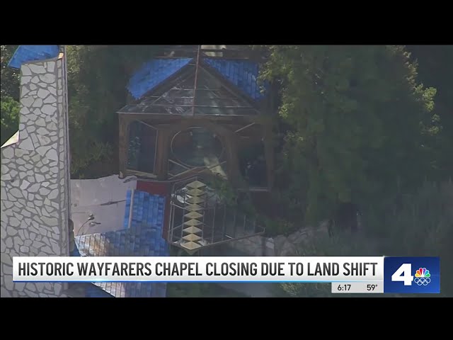 Historic Wayfarers Chapel closing due to land shift