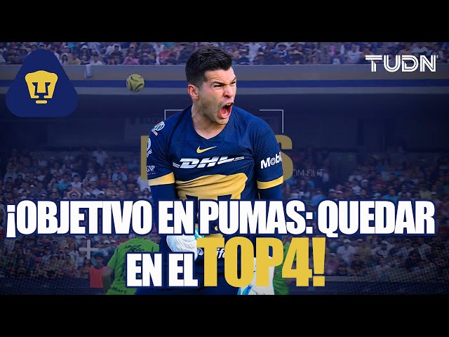 ¡QUIEREN EL TOP 4! ⚽️ Pumas tiene el objetivo claro en el Clausura 2024 | TUDN