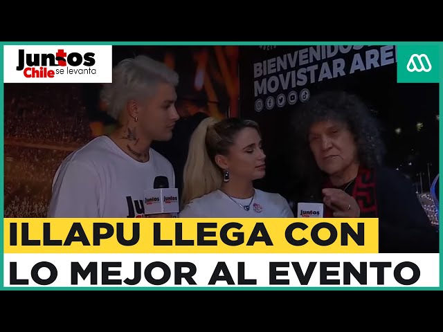 Roberto Márquez de Illapu conversó en la previa de la presentación de Illapu