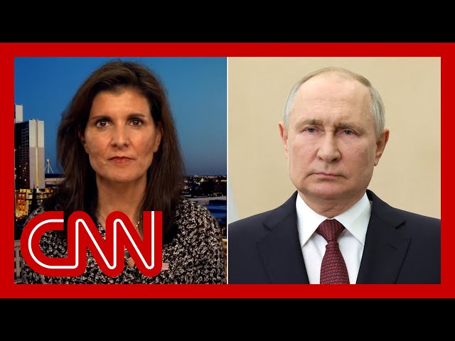 Nikki Haley says Putin is ‘absolutely’ responsible for Navalny’s death