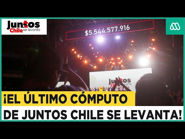 ¡Cómputo final!: Esta fue la cifra recaudada en Juntos Chile se Levanta