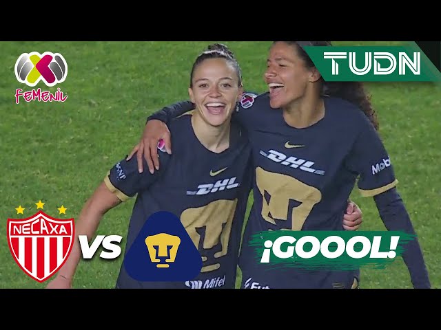 ¡Zurdazo letal! Pumas golea | Necaxa 0-4 Pumas | Liga Mx Femenil- CL2024 J8 | TUDN