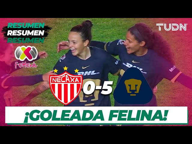 Resumen y goles | Necaxa 0-5 Pumas | Liga Mx Femenil- CL2024 J8 | TUDN