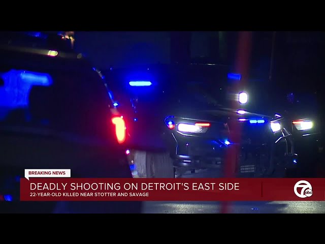 Deadly shooting on Detroit's east side