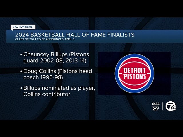 Chauncey Billups, Doug Collins among 2024 Basketball Hall of Fame finalists