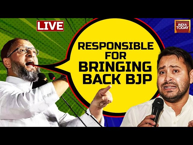 Asaduddin Owaisi Speech LIVE: Owaisi Slams PM Modi | Owaisi Slams Nitish Kumar | India Today LIVE