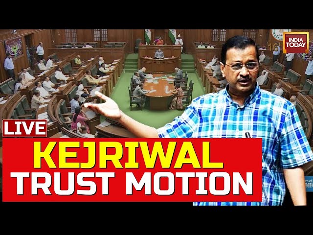 LIVE: Arvind Kejriwal In Delhi Vidhansabha LIVE | Delhi Assembly LIVE | India Today LIVE