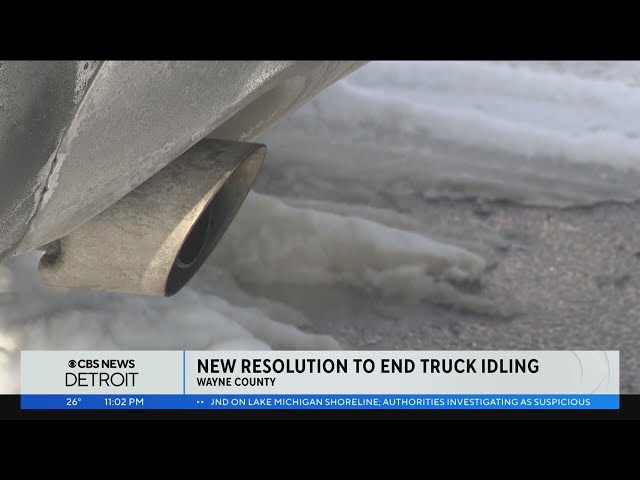 New proposed resolution in Wayne County address idling vehicles