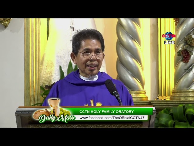 17- FEBRUARY 2024   HOMILY by Rev.  Fr.  Jose Adonis Aquino