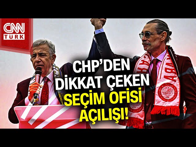 Beşikçioğlu ve Yavaş Kameralar Karşısındaydı: CHP'den Dikkat Çeken Seçim Ofisi Açılışı! #Haber