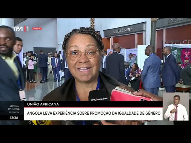 União Africana -  Angola leva experiência sobre promoção da igualdade de género