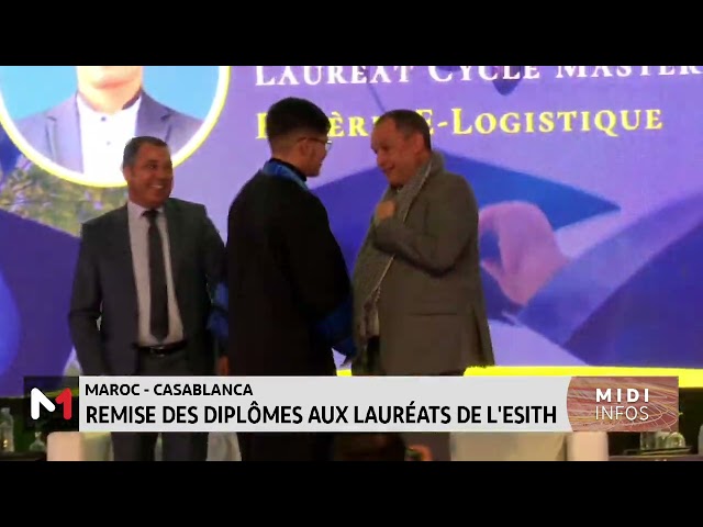 Remise des diplômes aux lauréats de l´ESITH