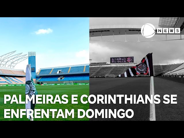 Paulistão 2024: Palmeiras e Corinthians medem forças no domingo