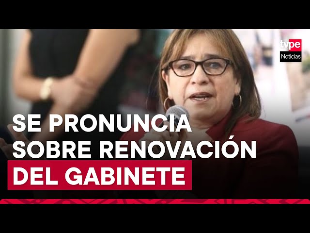 Ministra de Educación: el ingreso de nuevos ministros siempre es refrescante