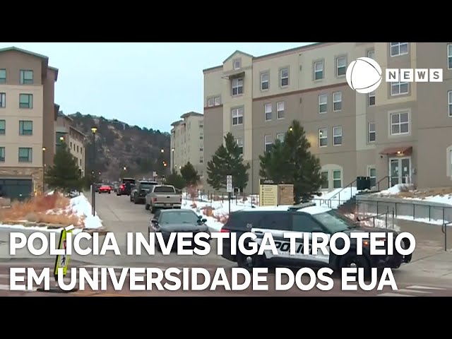 ⁣Polícia investiga tiroteio em universidade americana