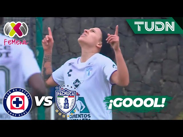 ¡FABIOLA IBARRA, hace doblete! | Cruz Azul 0-2 Pachuca | Liga Mx Femenil- CL2024 J8