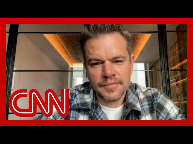 Matt Damon discusses new documentary about U2's work in Bosnia